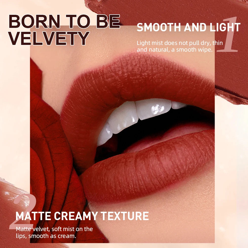 2025 New Matte Nude Lipstick Pen Long Lasting Lipliner Lip Pencil Waterproof Lip Liner Contour Sexy Red Lip